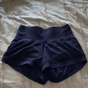 Woman’s Navy Blue Lululemon Shorts